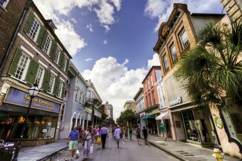 COMMUNITY: Charleston’s a friendly town—so much so that we like to say it has one-and-a-half degrees of separation. Whether you’re strolling King Street on Second Sunday (pictured here), hanging out in Marion Square, or doing your grocery shopping, strangers offer up a smile, and you’ll likely know more than a few faces.