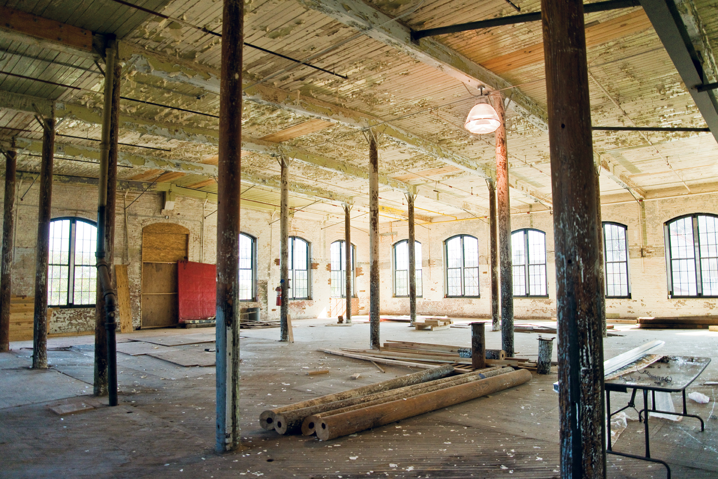 Good Bones: Palmer’s three new projects will occupy 75,000 square feet of the historical Cigar Factory building.