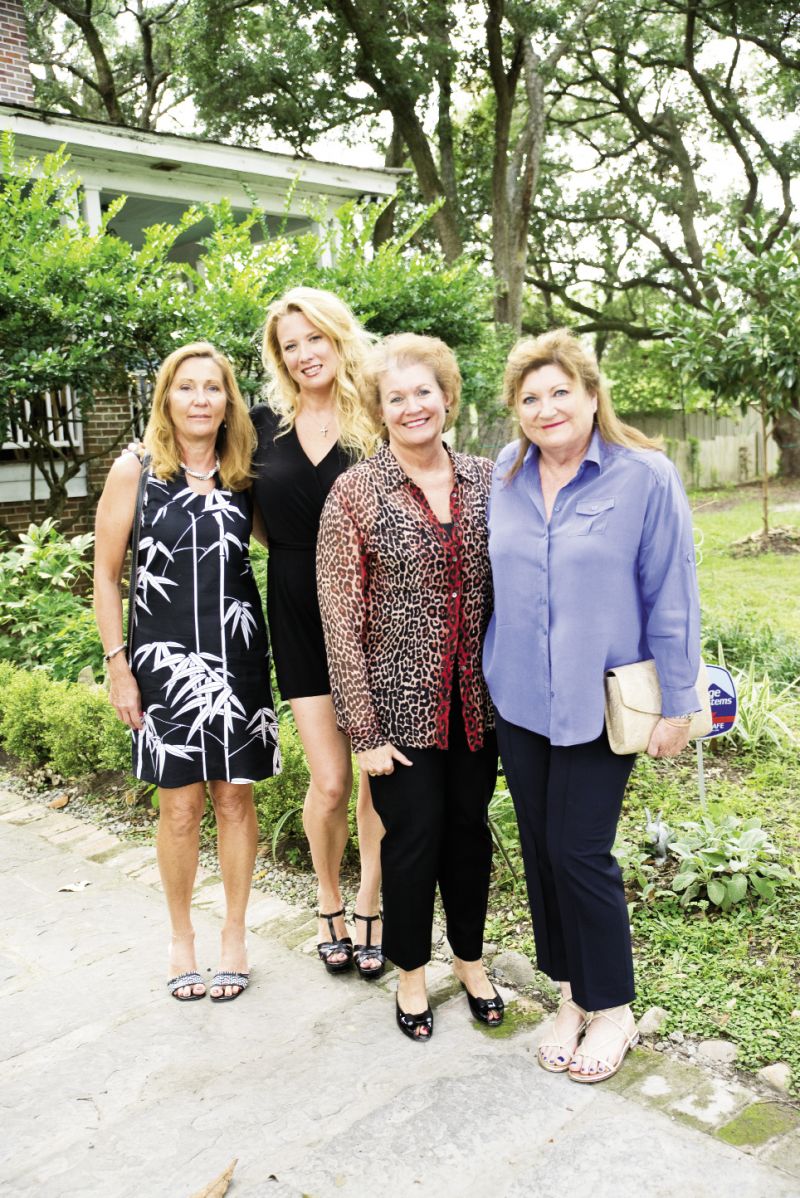 Linda and Amy McGill, Kathy Cease, and Patty Devens