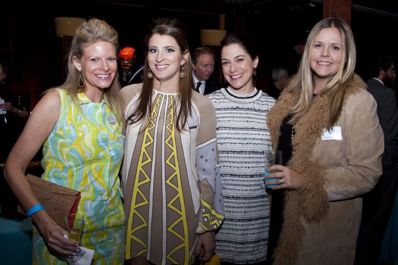 Magical Mystery Tour co-chairs Kristin Romness and Elizabeth Gumb with Anne Siegfried and Mary Ramsay