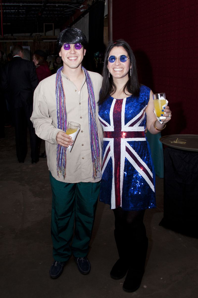 Adam and Angelica Bergoo represented the British Invasion.