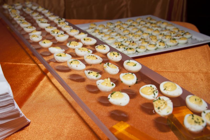 &quot;The Eggman&quot;-- deviled quail eggs