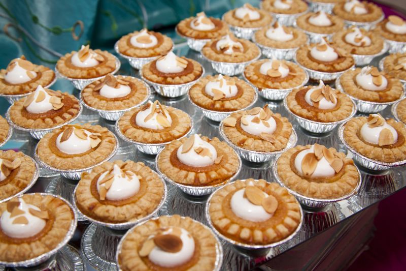 &quot;Wild Honey Pie&quot;-- buttermilk and honeycomb mini-pies