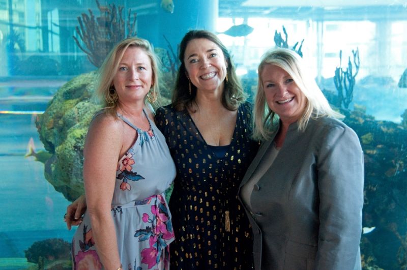 Lauren McKenna, Mary Alice Monroe, and Louise Burke