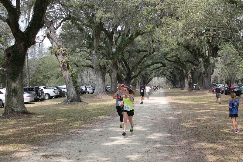 The beautiful scenery added a special something to the race