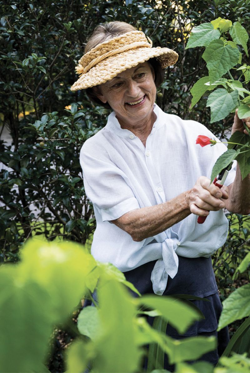 Local Pro: Though now mostly retired, Beverly Rivers has been designing and tending Charleston garden spaces since the 1980s.