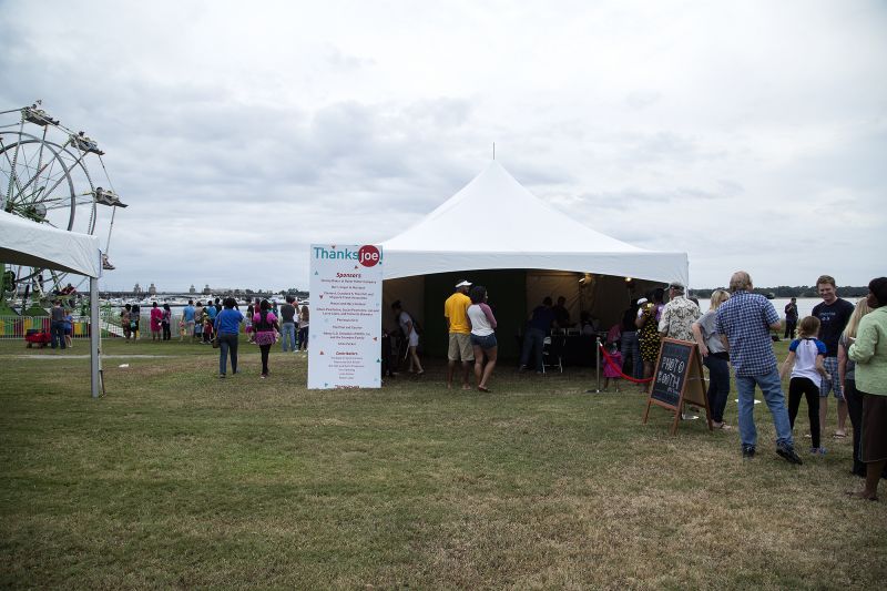 Guests were able to snap a picture in the event&#039;s photo booth.