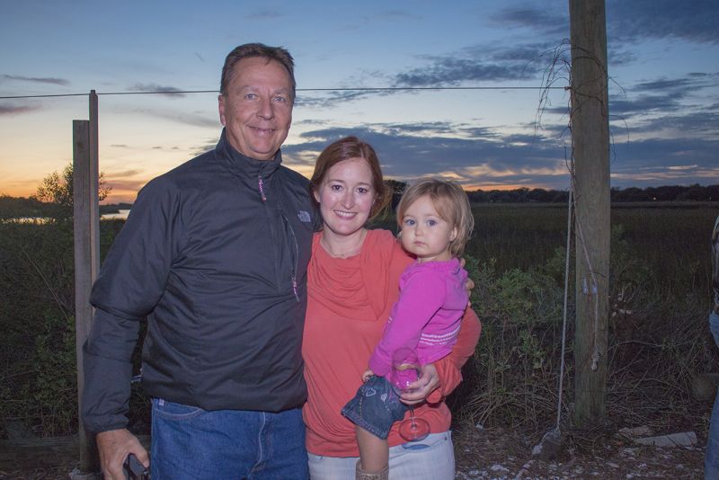 Left to Right: Randy Collins, Lauren Milling, and Amelie Milling.