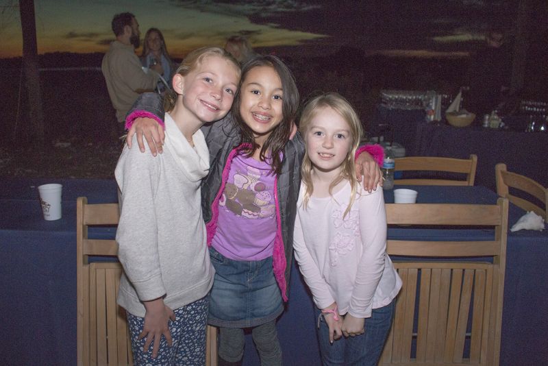 Left to Right: Grace Nevin, Alexandra LaRue, and Adelaide Milling.