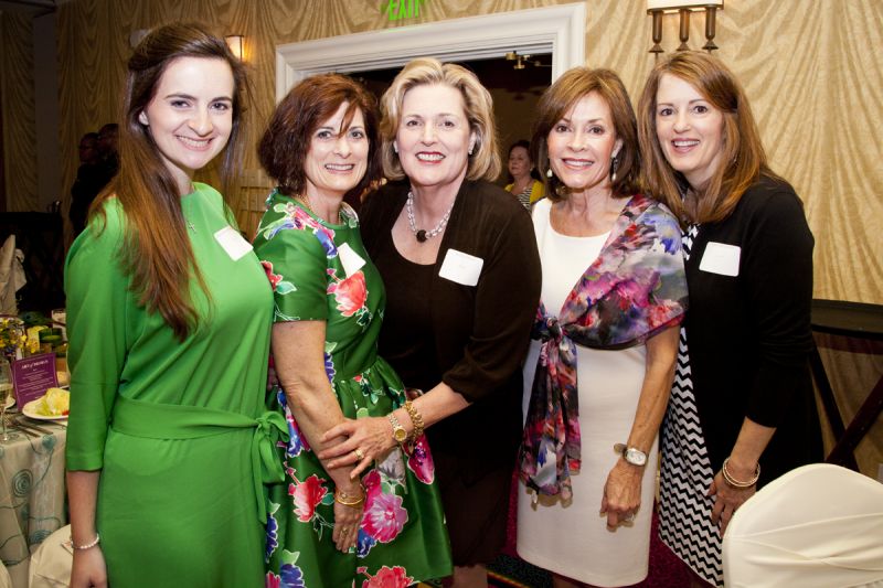 Alexandra and Lynda Panaretos, Angela Inscoe, Joanne Harth, and Kathy McCarter