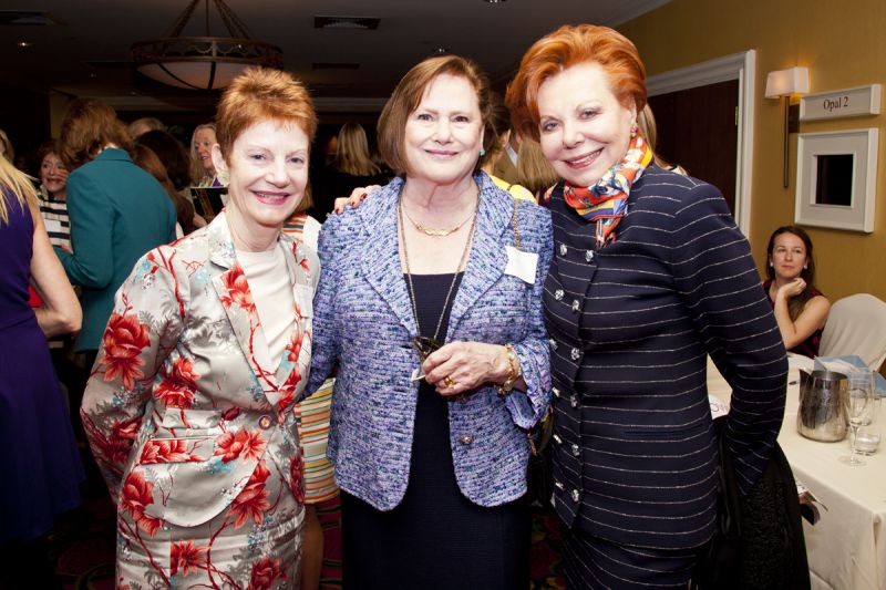 Jill Almeida, Blanche Brumley, and Lou Hammond