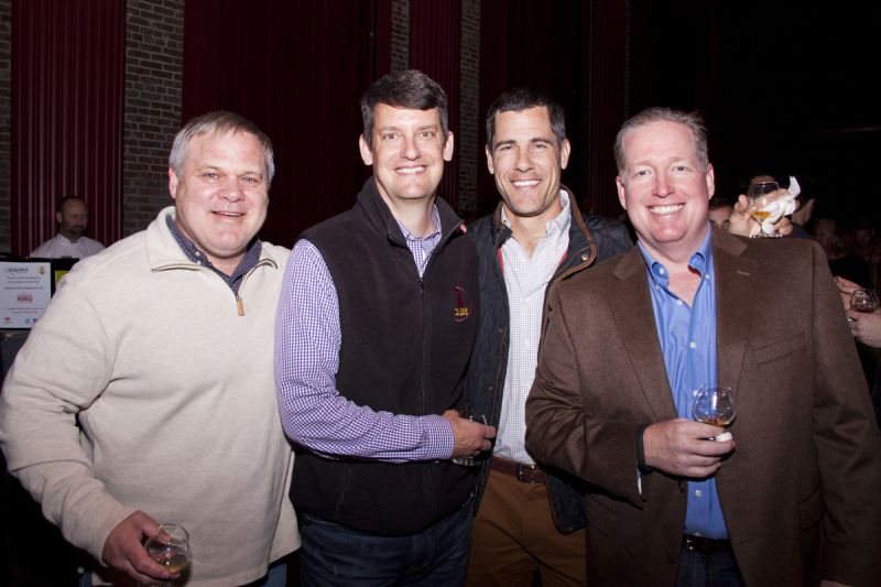 Morgan Anderson, Brian Burke, Pete Harper, and Greg Keating