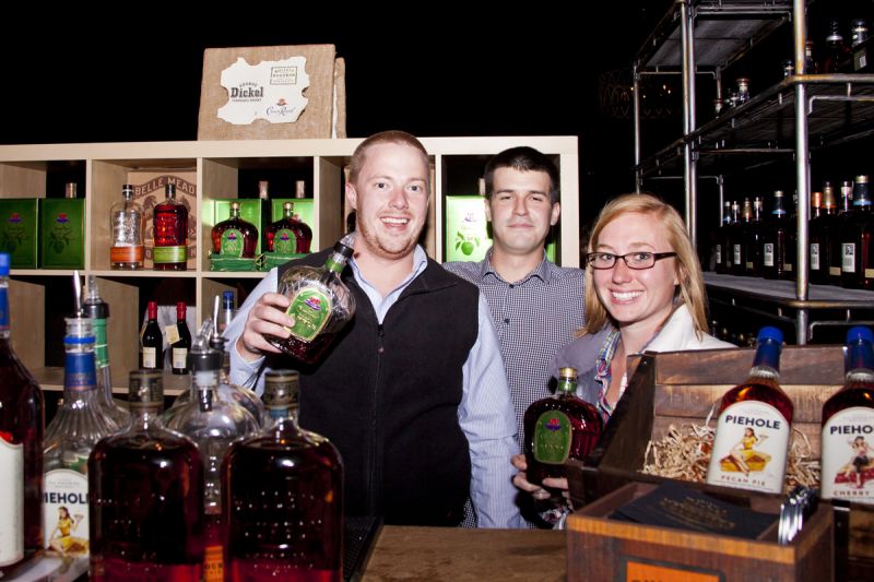 Bulleit Frontier Whiskey, Crown Royal, and George Dickel were also among the bourbon selections.