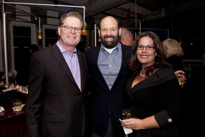 Thom Penney with Peter and Lydia Sniderman