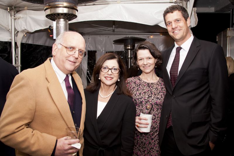 David Popowski, Anita Zucker, and Martina and Marcus Fetten