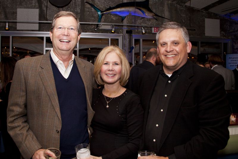 Bob and Nancy Dunn with Tripp Meares