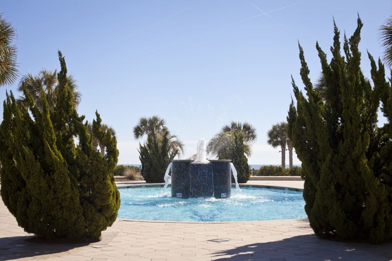 The hotel and scenery provided a gorgeous backdrop to the event.