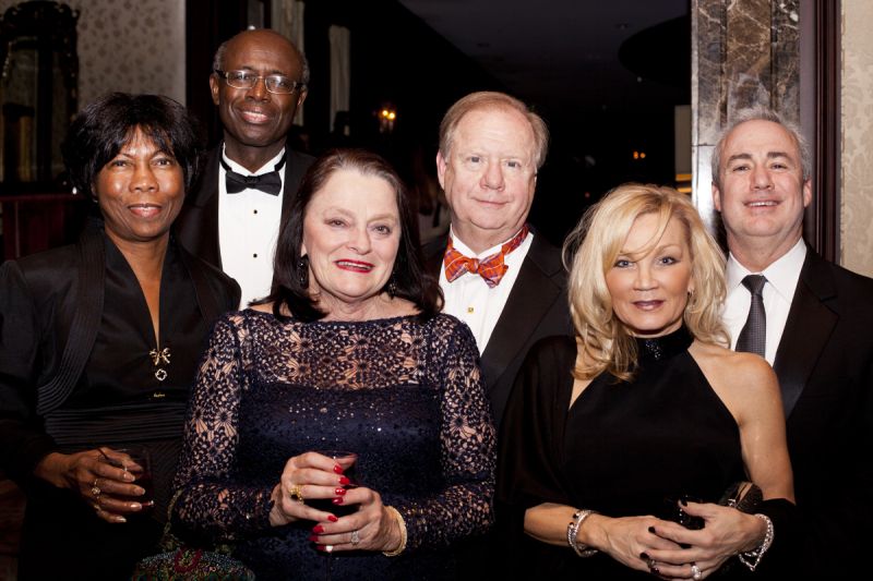 Jerline and Tyron McCray, Nancy and David Morrow, and Beth and Andy Phelps