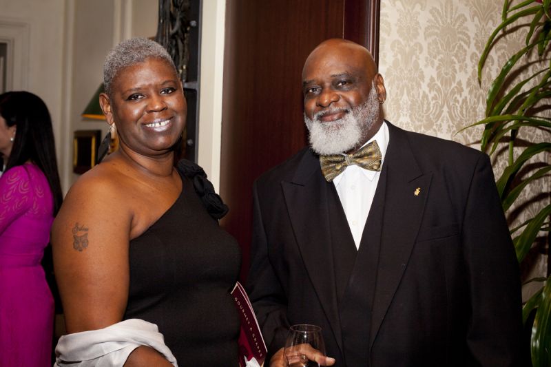 Carolyn Scott and Derossett Ladson also won their tickets through Charleston Magazine Club.