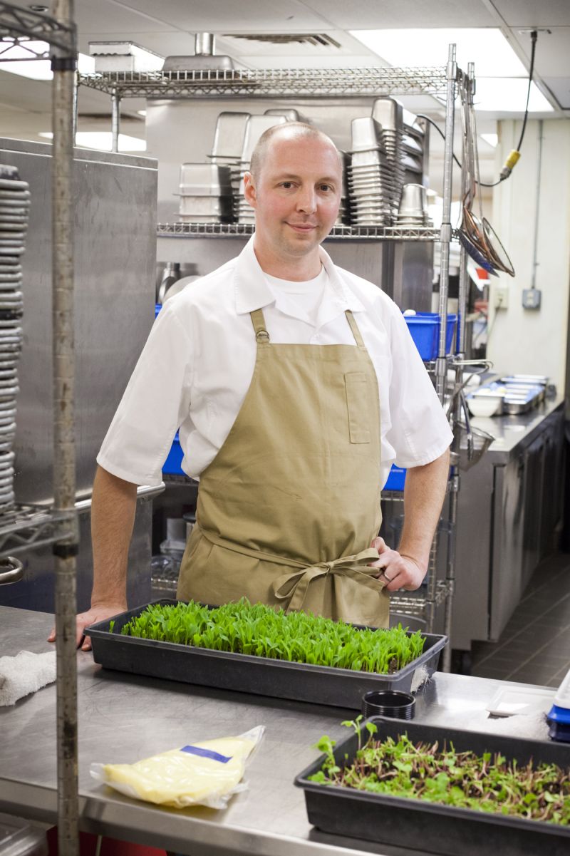 Chef Nate Whiting of upper King street newcomer 492 created the first course.