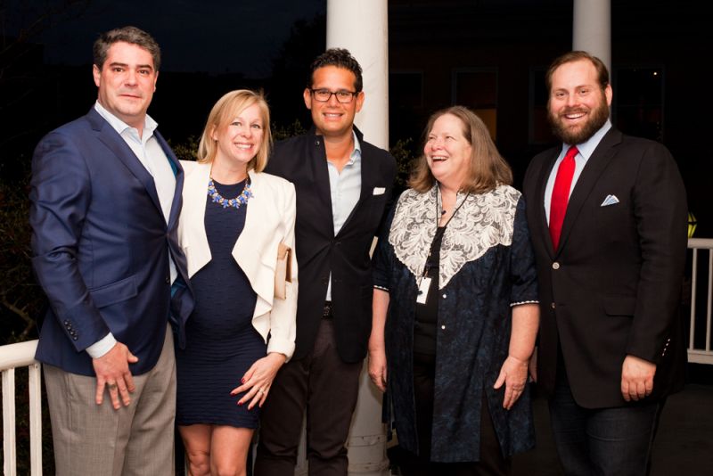 John and Ashkia Harman, Corbellus Capital co-founder, Adam Platzner, president of the board of Jazz Artists of Charleston Sussan Dunn, and Corbellus Capital co-founder Nicholas Jones