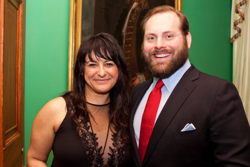 Vocalist and executive director of Jazz Artists of Charleston Leah Suarez and Nicholas Jones