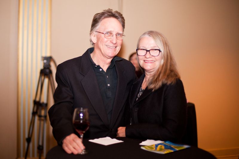 Charleston Magazine Club members Roy Owen and Sue McClinton