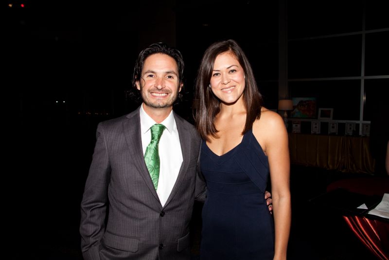 Paul Nunez, director of human resources at the South Carolina Aquarium, and Courtenay Speir, director of advancement, served as co-auctioneers.