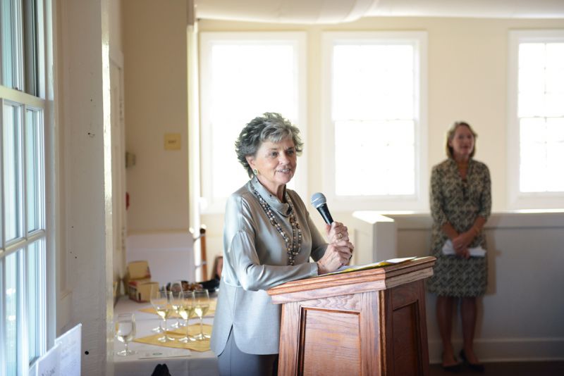 Finicky Filly owner Judy Casey hosted the fashion show.