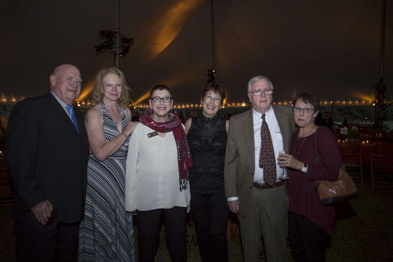 Tom and Barb Hallberg, Susan McKenna, Katherine Sinnott, Jim McKenna, and Bonnie Patterson