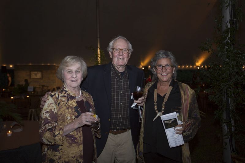 Joyce Hollowell with Gilly and Barbara Dotterer