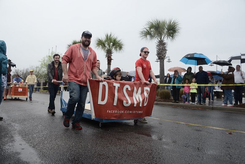 Second place winners DTSMB strutted their stuff in the parade.