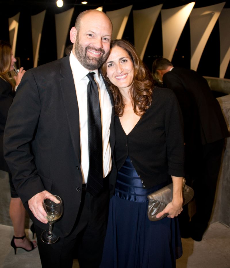 Production assistant Pete Sniderman with Carolina Pacheco, supervising producer for Jeff Corwin&#039;s Ocean Mysteries