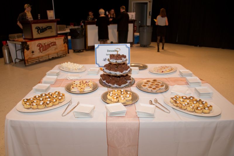 An assortment of desserts awaited guests.