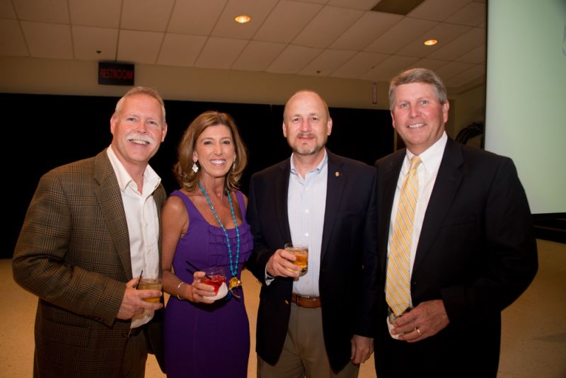 Brian Larpin, Francie Whiteside, Charles Muldrow, and Stuart Whiteside