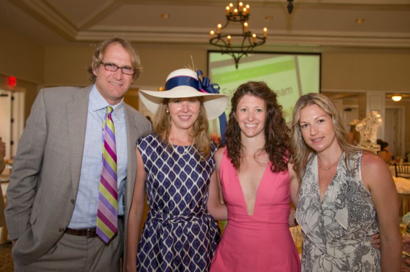 Deron and Rachel Lewis, Elizabeth Bynum, and Windy Schneider