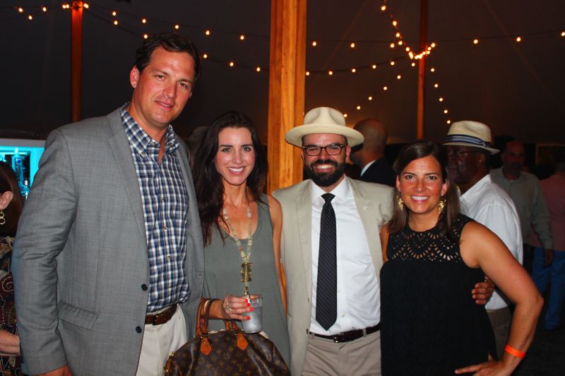 Thomas and Kalyn Smythe, Bernard Mack, and Meg McIntyre