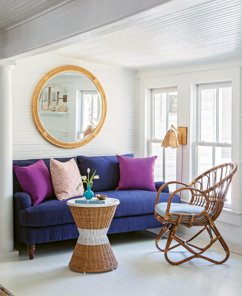 Personal Space: This century-old Sullivan’s Island beach cottage, which was recently refreshed and reconfigured for another hundred years of family fun, offers up private nooks and charm aplenty.