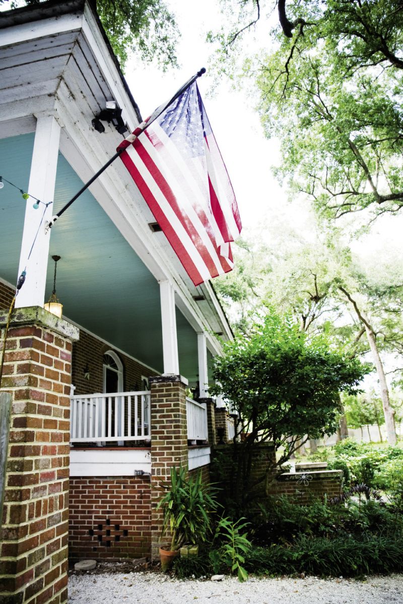 Brick House Kitchen’s porch was excellent for alfresco dining.