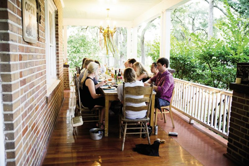 Guests enjoyed fare prepared by Kiawah Island Golf Resort chefs at host restaurant Brick House Kitchen on James Island.