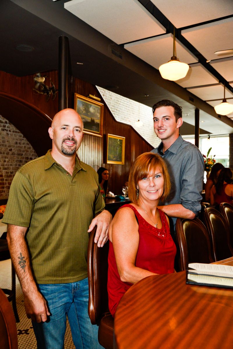 Rob Knight, Joan Knight, and Michael Horoski