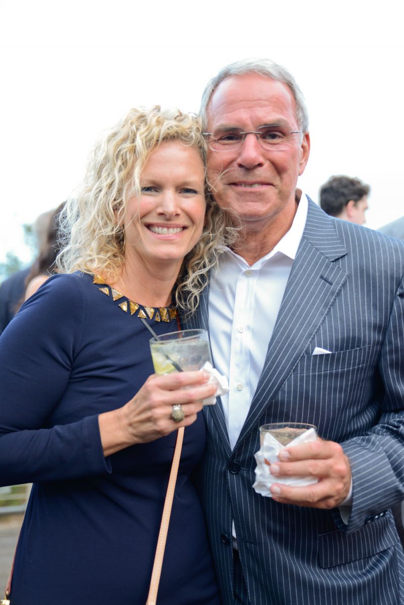 Amy Riley and Nick Gavalas attended the VIP reception.