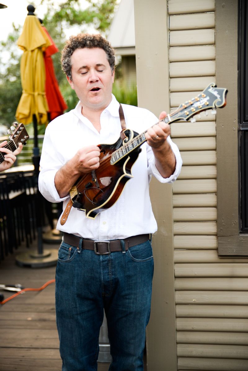 Guests at the VIP party enjoyed music from The Bushels