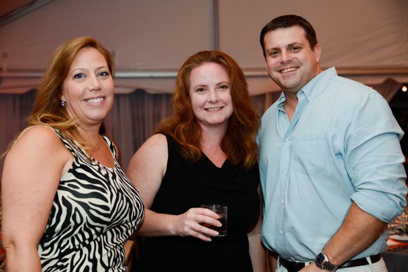 Judy Baker, Lisa Elliott, and Chris Bauman