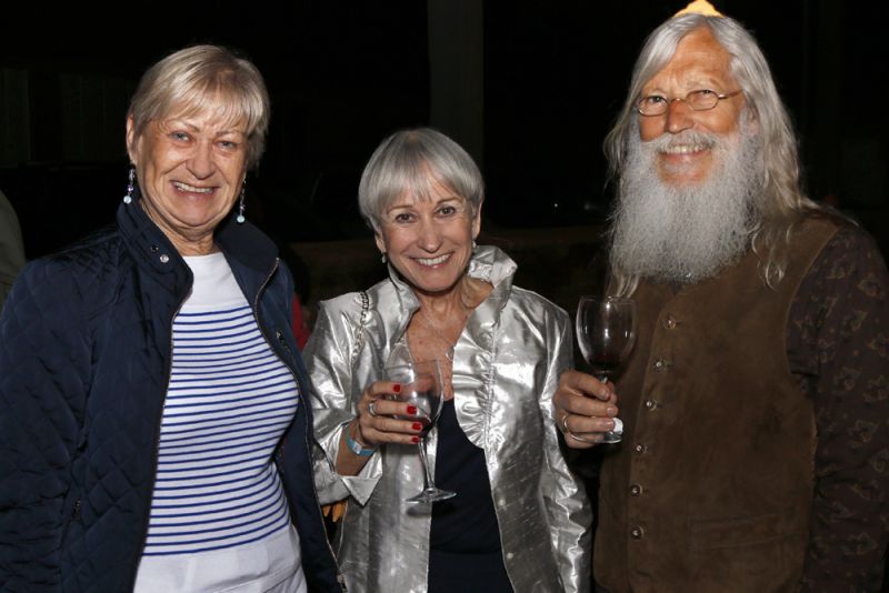 Kathleen Massenet, Francoise Bassett, and Fred Jamar