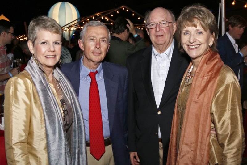 Eleanor and Heyward Carter with Whit and Anne Smith