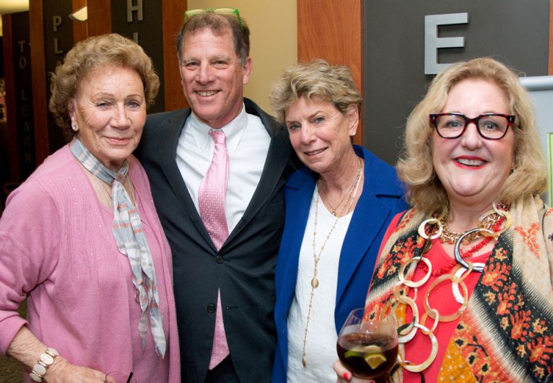 Betty Lancer, Charles Fox, Roslyn Barkowitz, and Cathy Meyerson Kleiman