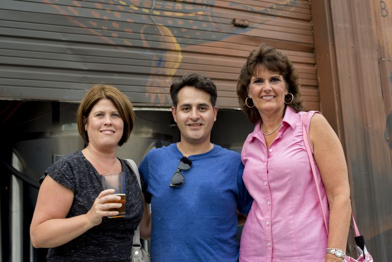 Tracy Pelham, Mike DeNicola, and Beth Fiddie