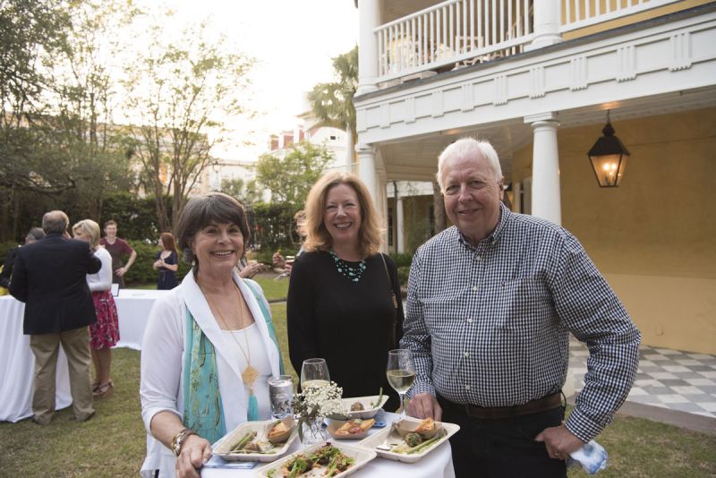 Cathy Forrester with Nancy and Steve Cregg