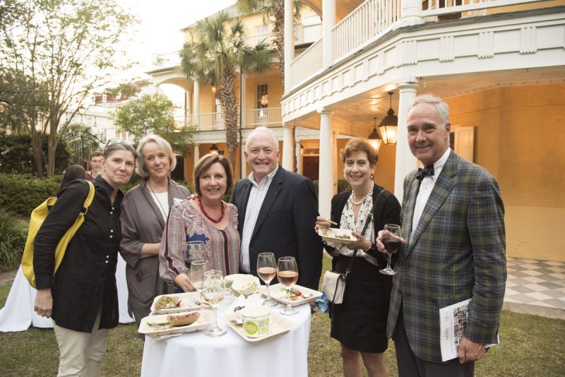 Theresa Evans, Patricia Agnew, Michelle and John Byrne, Liz Guthridge, and David Matthews